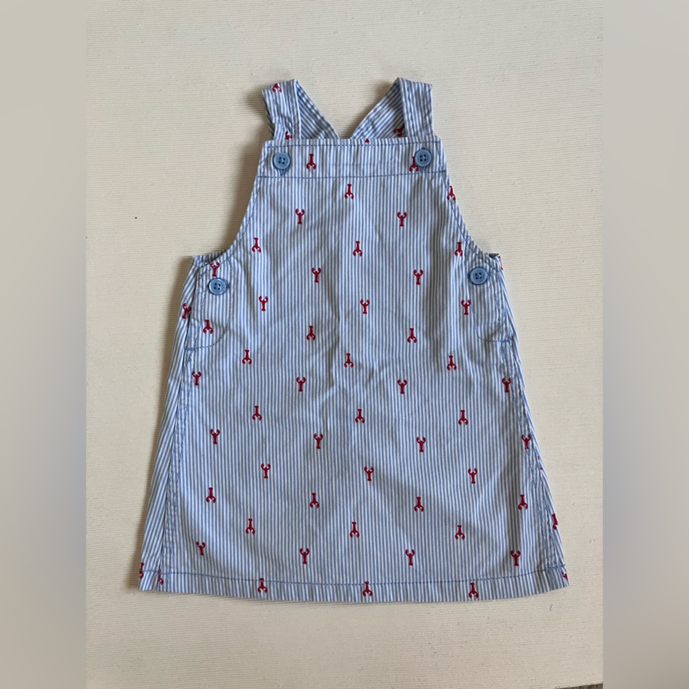 Adorable, 18 month size lobster print dress!